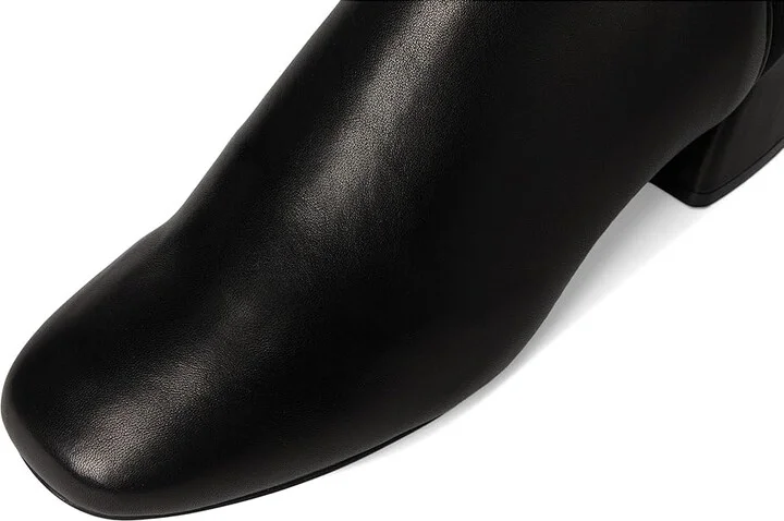 Gentle Souls by Kenneth Cole Emily Tall 5050 Women's Boots Black Leather : 5.5 M - Image 2