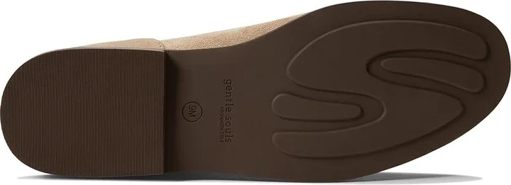 Gentle Souls by Kenneth Cole Emma Zip Bootie Women's Shoes Mushroom : 6 M, Leather - Image 3