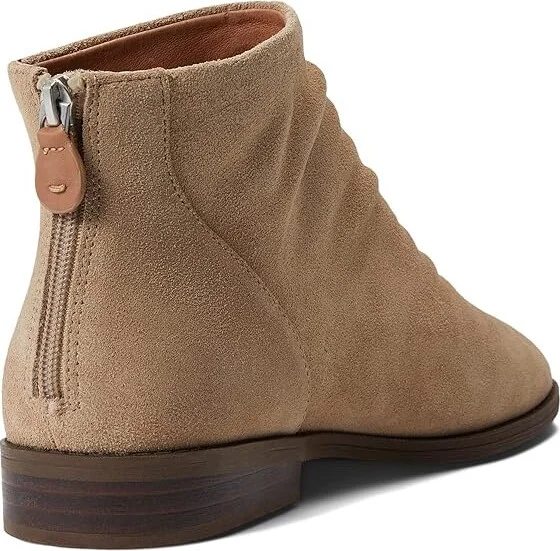 Gentle Souls by Kenneth Cole Emma Zip Bootie Women's Shoes Mushroom : 6 M, Leather - Image 4