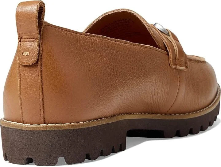 Gentle Souls by Kenneth Cole Eugene Lug Bit Women's Shoes Cognac 1 : 5 M, Leather - Image 4