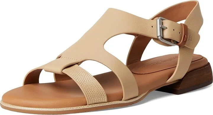 Gentle Souls by Kenneth Cole Haisley Women's Dress Sandals Sand Leather : 7 M - Image 5
