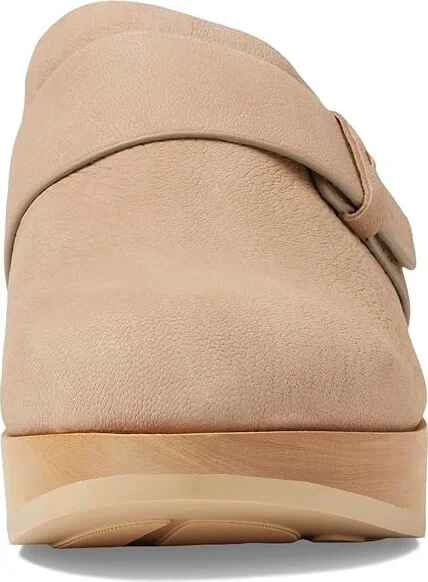 Gentle Souls by Kenneth Cole Henley Clog Women's Shoes Mushroom : 6 M, Leather - Image 2