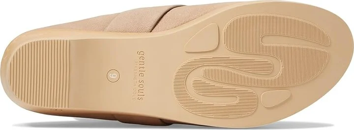 Gentle Souls by Kenneth Cole Henley Clog Women's Shoes Mushroom : 6 M, Leather - Image 3
