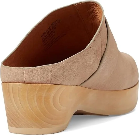Gentle Souls by Kenneth Cole Henley Clog Women's Shoes Mushroom : 6 M, Leather - Image 4
