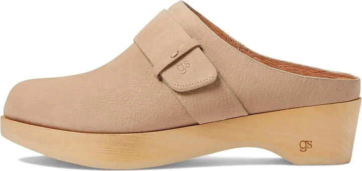 Gentle Souls by Kenneth Cole Henley Clog Women's Shoes Mushroom : 6 M, Leather - Image 5