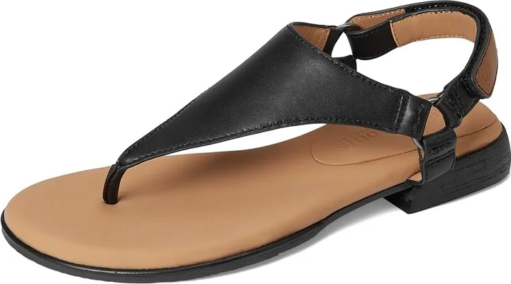 Gentle Souls by Kenneth Cole Holly Women's Dress Sandals Black Leather : 8.5 M - Image 5