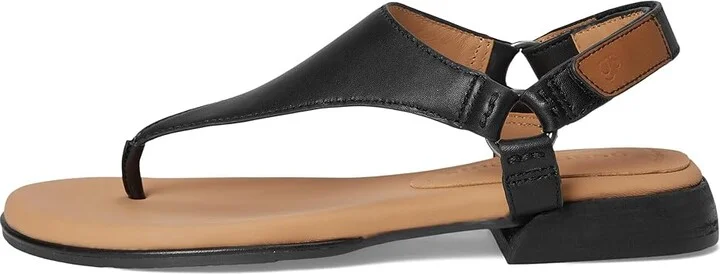 Gentle Souls by Kenneth Cole Holly Women's Dress Sandals Black Leather : 8.5 M - Image 6