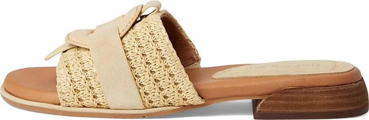 Gentle Souls by Kenneth Cole Hudson Women's Dress Sandals Natural Raffia : 11 M, Leather - Image 6