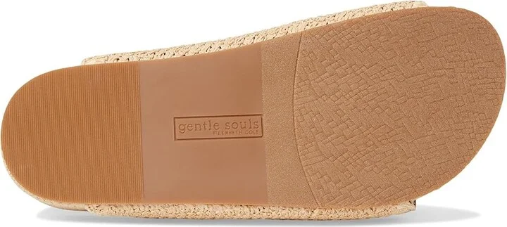 Gentle Souls by Kenneth Cole Kendall Women's Dress Sandals Natural Raffia : 9.5 M - Image 3