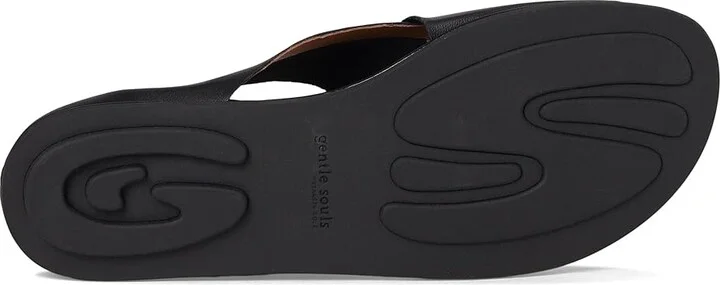 Gentle Souls by Kenneth Cole Laniey Women's Sandals Black : 9.5 M, Leather - Image 3