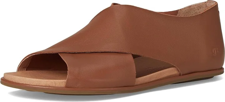 Gentle Souls by Kenneth Cole Laniey Women's Sandals Luggage : 6 M, Leather - Image 5