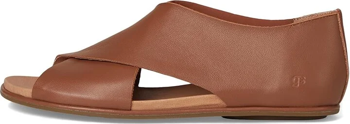 Gentle Souls by Kenneth Cole Laniey Women's Sandals Luggage : 6 M, Leather - Image 6