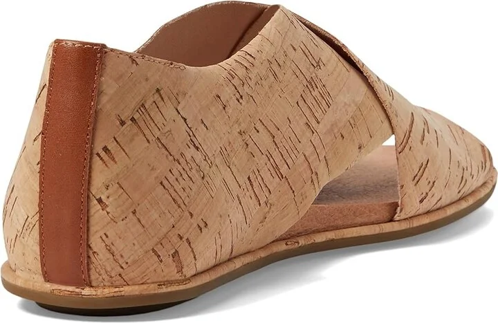 Gentle Souls by Kenneth Cole Laniey Women's Sandals Natural Cork : 10 M, Leather - Image 4