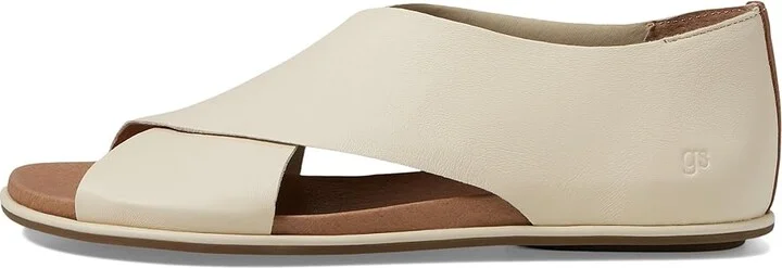 Gentle Souls by Kenneth Cole Laniey Women's Sandals Stone Leather : 11 M - Image 5