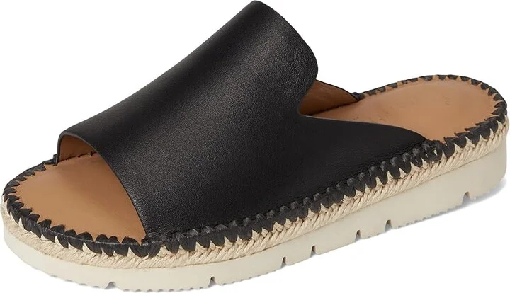 Gentle Souls by Kenneth Cole Leilani Women's Dress Sandals Black Leather : 6.5 M - Image 5