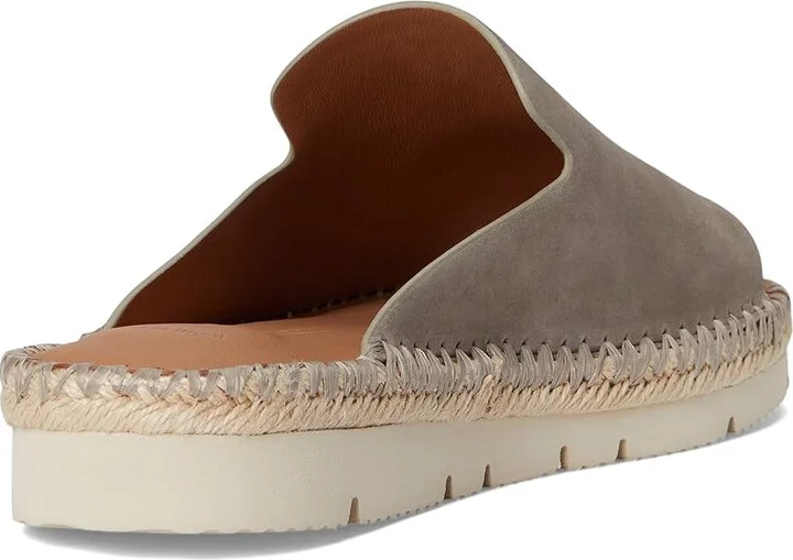 Gentle Souls by Kenneth Cole Leilani Women's Dress Sandals Dark Taupe Suede : 9.5 M, Leather - Image 4