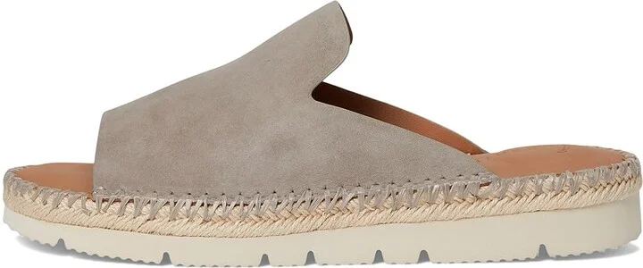 Gentle Souls by Kenneth Cole Leilani Women's Dress Sandals Dark Taupe Suede : 9.5 M, Leather - Image 6