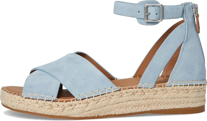 Gentle Souls by Kenneth Cole Leon Women's Dress Sandals Ashley Blue Suede : 7.5 M, Leather - Image 6