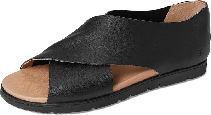 Gentle Souls by Kenneth Cole Leslie Women's Dress Sandals Black Leather : 11 M - Image 5