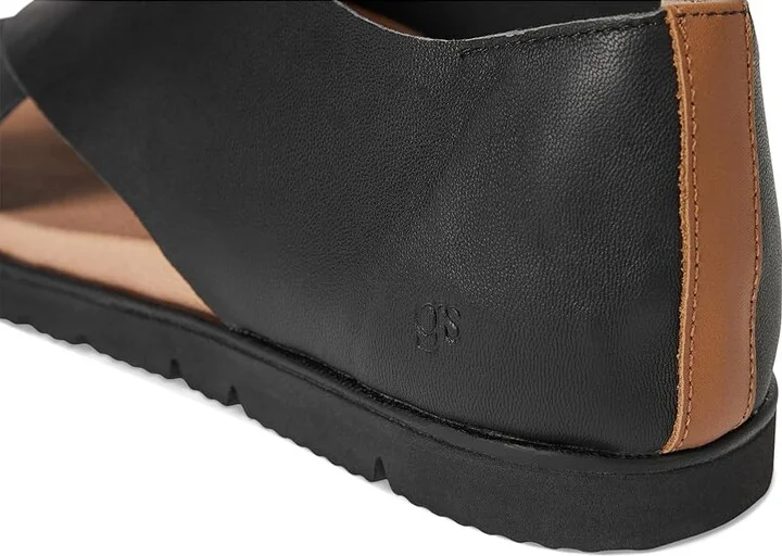 Gentle Souls by Kenneth Cole Leslie Women's Dress Sandals Black Leather : 11 M - Image 7