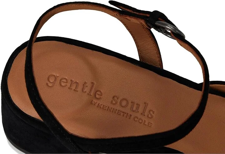 Gentle Souls by Kenneth Cole Lucinda Women's Dress Zip Boots Black Suede : 9.5 M, Leather - Image 7