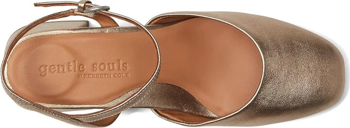Gentle Souls by Kenneth Cole Lucinda Women's Dress Zip Boots Gravel Leather : 7 M - Image 2