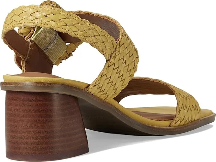 Gentle Souls by Kenneth Cole Madylyn Women's Sandals Banana Leather : 9 M - Image 4