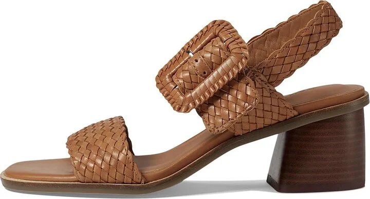 Gentle Souls by Kenneth Cole Madylyn Women's Sandals Tan Leather : 9 M - Image 5