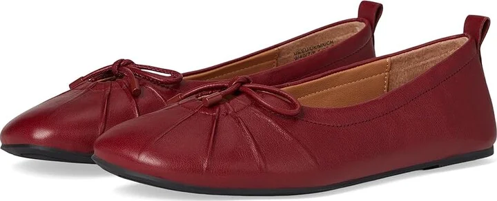 Gentle Souls by Kenneth Cole Marilyn Women's Flat Shoes Rio Red Leather : 8.5 M, Leather/Rubber