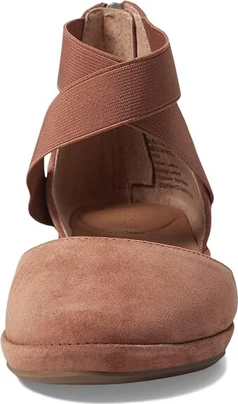 Gentle Souls by Kenneth Cole Noa Women's Shoes Mid Brown Suede : 5.5 M, Leather - Image 2