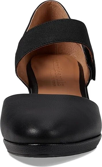 Gentle Souls by Kenneth Cole Oriana High Women's Heels Black Leather : 11 M, Synthetic - Image 2