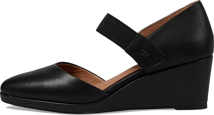 Gentle Souls by Kenneth Cole Oriana High Women's Heels Black Leather : 11 M, Synthetic - Image 5