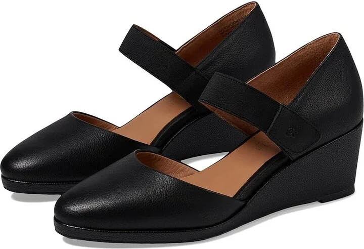 Gentle Souls by Kenneth Cole Oriana High Women's Heels Black Leather : 11 M, Synthetic