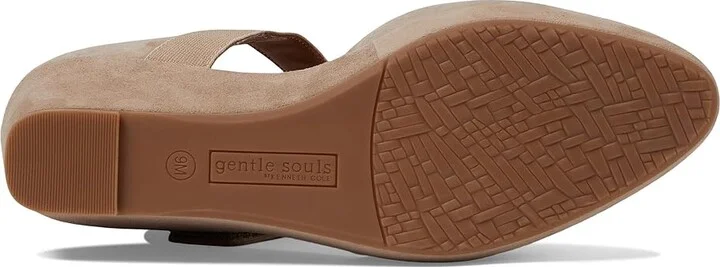 Gentle Souls by Kenneth Cole Oriana High Women's Heels Mushroom Suede : 5 M, Synthetic - Image 3