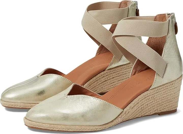 Gentle Souls by Kenneth Cole Orya Women's Shoes Ice Leather : 7 M, Leather/Textile