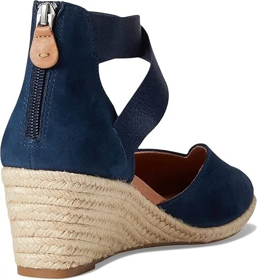 Gentle Souls by Kenneth Cole Orya Women's Shoes Navy Suede : 8 M - Image 4