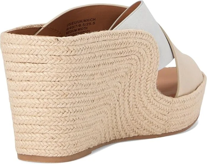 Gentle Souls by Kenneth Cole Porto Women's Dress Sandals Silver/Gold Leather : 10 M, Leather/Rubber - Image 4