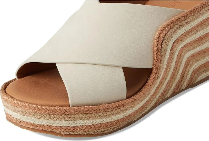 Gentle Souls by Kenneth Cole Porto Women's Dress Sandals Stone Nubuck : 6.5 M, Leather/Rubber - Image 7
