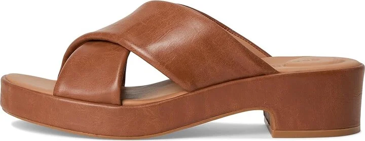 Gentle Souls by Kenneth Cole River Women's Dress Sandals Luggage Leather : 6.5 M - Image 6