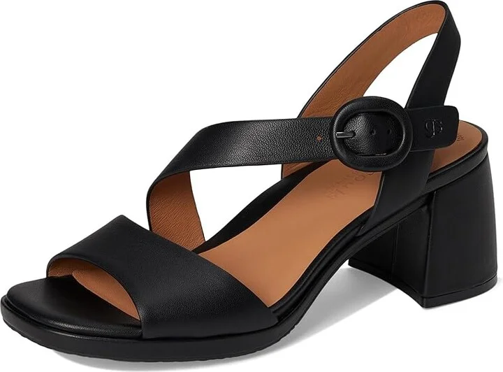 Gentle Souls by Kenneth Cole Roma Women's Dress Sandals Black Leather : 10 M - Image 5