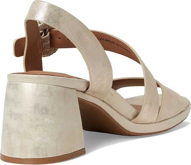 Gentle Souls by Kenneth Cole Roma Women's Dress Sandals Soft Gold Leather : 11 M - Image 4
