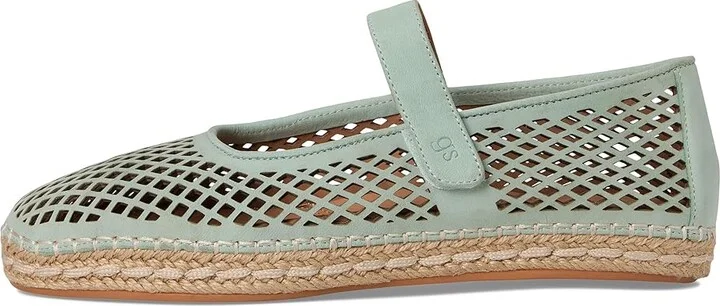 Gentle Souls by Kenneth Cole Sienna Women's Dress Sandals Sage Nubuck : 6 M, Leather - Image 6