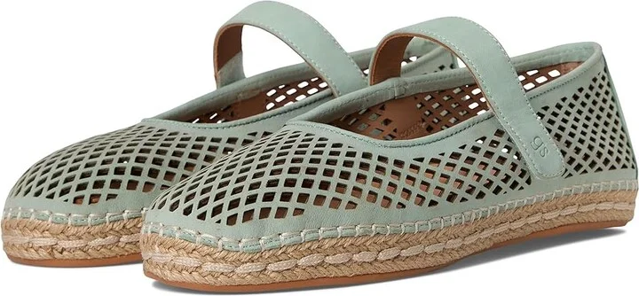 Gentle Souls by Kenneth Cole Sienna Women's Dress Sandals Sage Nubuck : 6 M, Leather