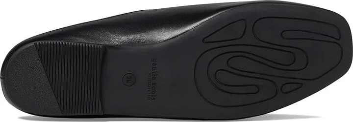 Gentle Souls by Kenneth Cole Wanda Women's Flat Shoes Black Leather : 8 M - Image 3