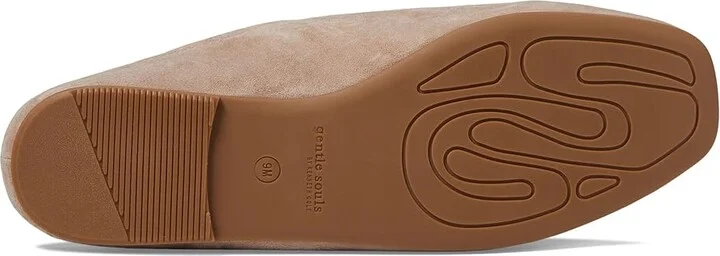 Gentle Souls by Kenneth Cole Wanda Women's Flat Shoes Mushroom Suede : 10 M, Leather - Image 3