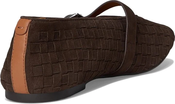Gentle Souls by Kenneth Cole Winifred Women's Slip-on Dress Shoes Dark Chocolate Suede : 10 M - Image 4