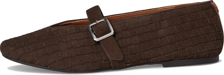 Gentle Souls by Kenneth Cole Winifred Women's Slip-on Dress Shoes Dark Chocolate Suede : 10 M - Image 6