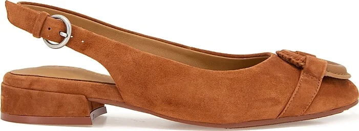 Gentle Souls by Kenneth Cole Women's Athena Slip On Slingback Flats