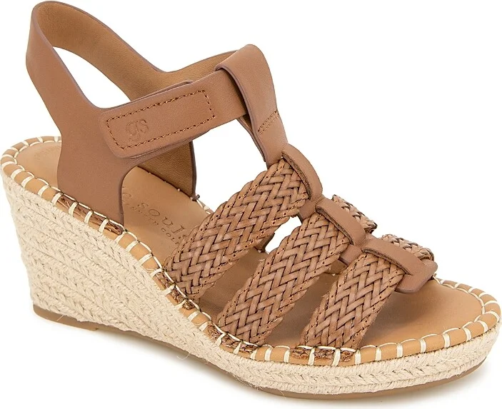 Gentle Souls by Kenneth Cole Women's Capelin Woven Sandals