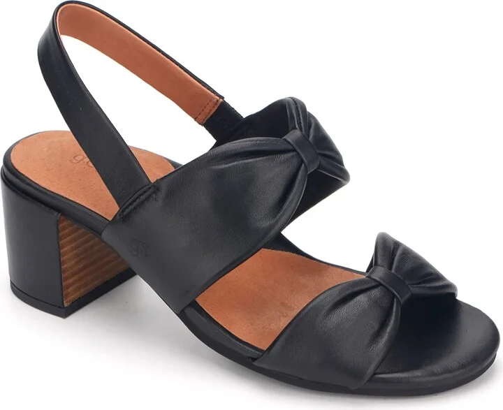 Gentle Souls by Kenneth Cole Women's Charlene Two Knot Heeled Sandal